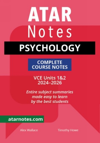 ATAR Notes: VCE Psychology 1&2 (2024-2026)